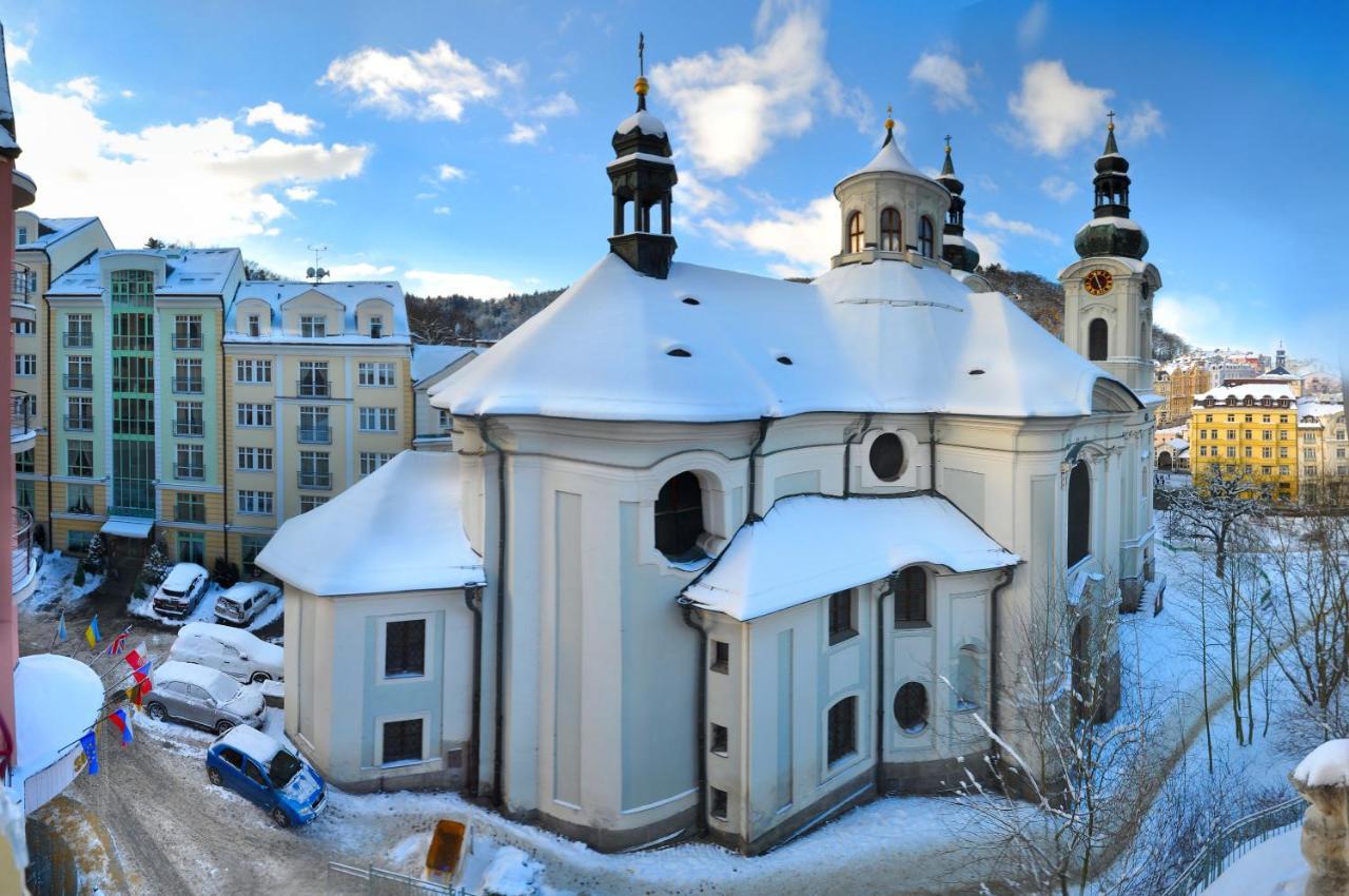 Karlsbad Grande Madonna Hotell Exteriör bild